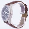 Seiko 5 Sports Automatic Japan Made Ratio Brown Leather SNZG09J1-LS7 Men's Watch