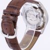 Seiko 5 Sports Automatic Japan Made Ratio Brown Leather SNZG09J1-LS7 Men's Watch