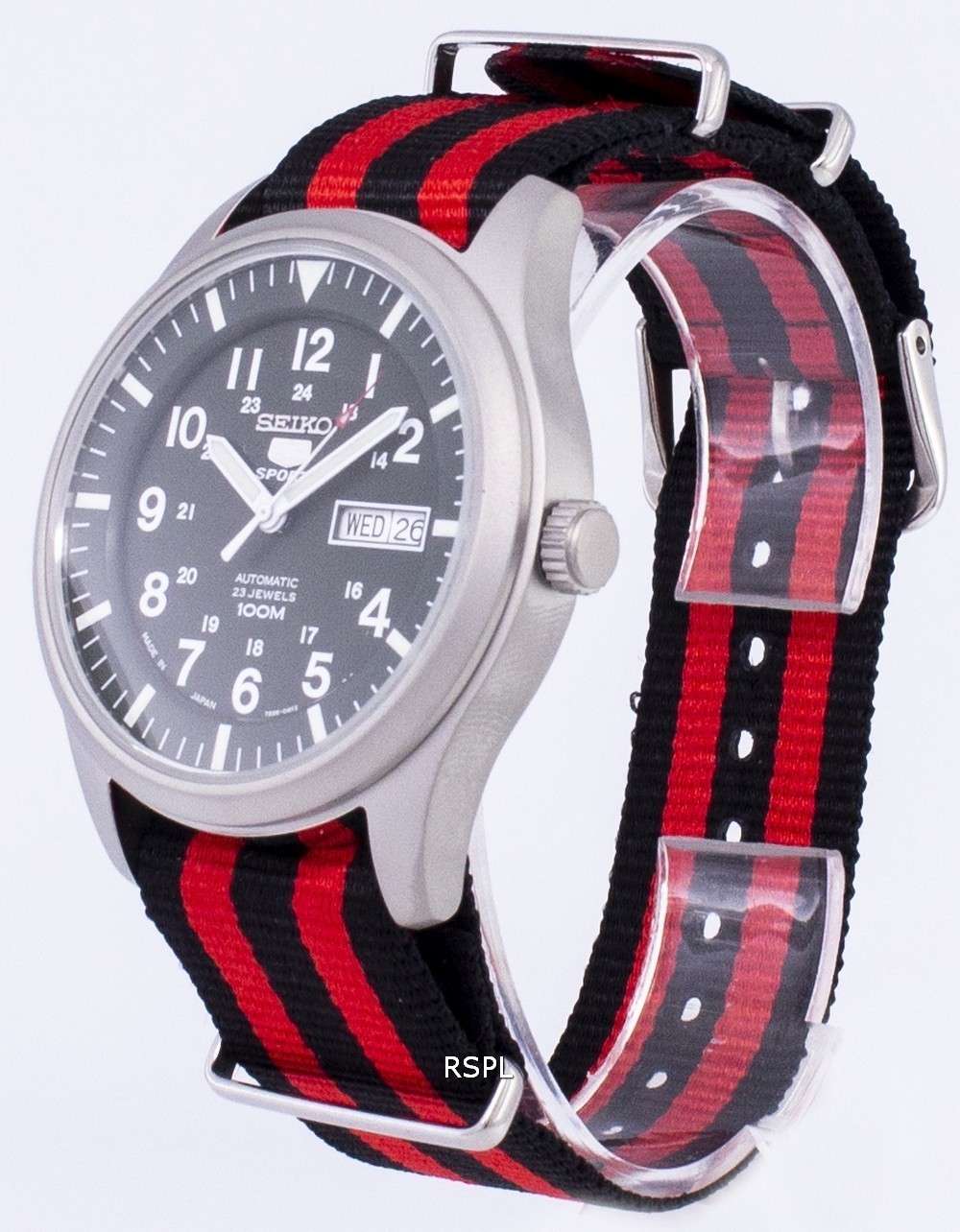 Seiko 5 Sports Automatic Japan Made Nato Strap SNZG09J1-NATO3 Men's Watch -  Zetamarket