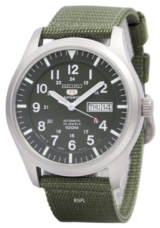 Seiko 5 Military Automatic Sports SNZG09J1 SNZG09J SNZG09 Mens Japan Made Watch