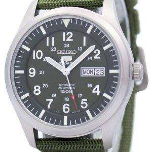 Seiko 5 Military Automatic Sports SNZG09 SNZG09K1 SNZG09K Men's Watch