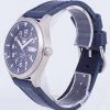 Seiko 5 Sports SNZG11J1-LS13 Japan Made Dark Blue Leather Strap Men's Watch