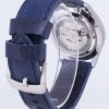 Seiko 5 Sports SNZG11J1-LS13 Japan Made Dark Blue Leather Strap Men's Watch