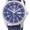 Seiko 5 Sports SNZG11K1-LS13 Automatic Dark Blue Leather Strap Men's Watch