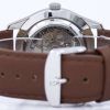 Seiko 5 Sports Automatic Japan Made Ratio Brown Leather SNZG15J1-LS12 Men's Watch