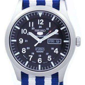 Seiko 5 Sports Automatic Japan Made NATO Strap SNZG15J1-NATO2 Men's Watch