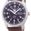 Seiko 5 Sports Automatic Ratio Brown Leather SNZG15K1-LS12 Men's Watch