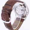Seiko 5 Sports Automatic Ratio Brown Leather SNZG15K1-LS7 Men's Watch