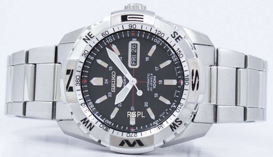 Seiko 5 Sports Automatic Japan Made SNZJ05 SNZJ05J1 SNZJ05J Men s Watch Zetamarket