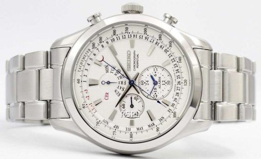 Seiko Chronograph Perpetual SPC123 SPC123P1 SPC123P Men's Watch