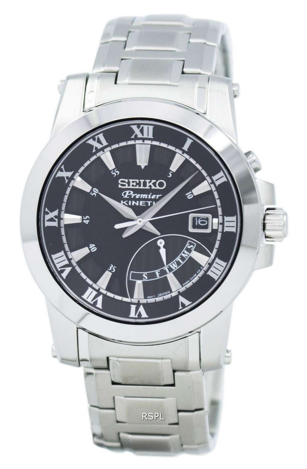 Seiko Premier Kinetic Retrograde SRN039P1 SRN039P SRN039 Mens Watch