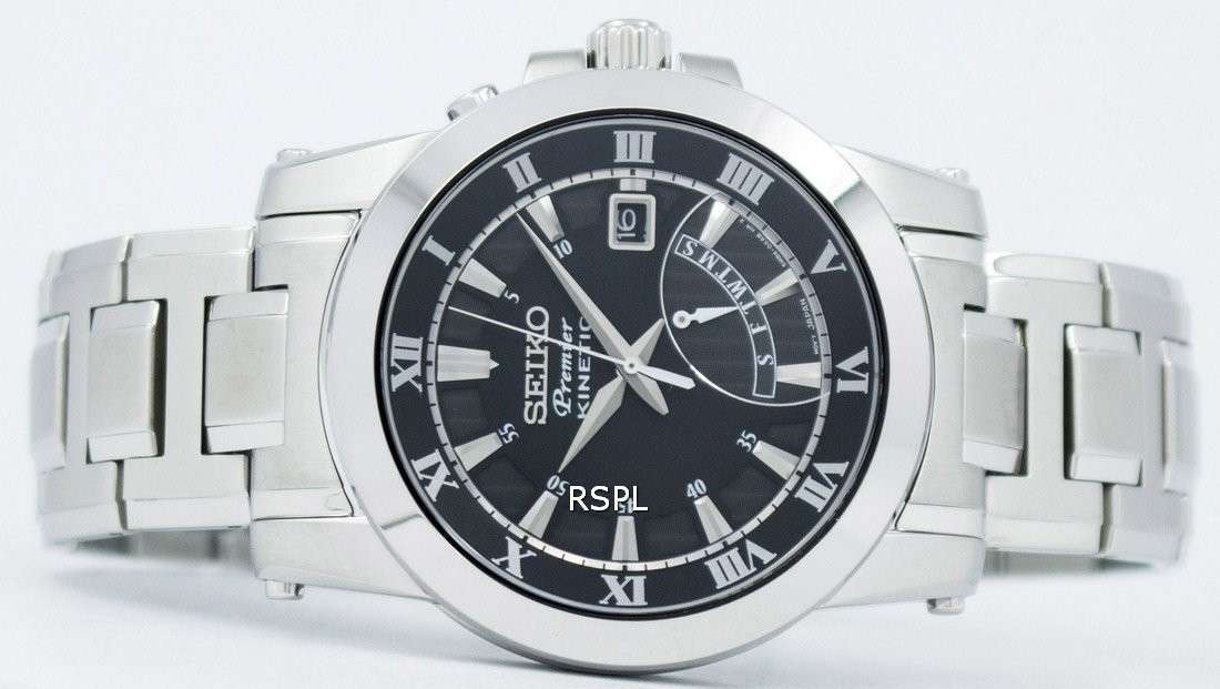 Seiko Premier Kinetic Retrograde SRN039P1 SRN039P SRN039 Mens Watch