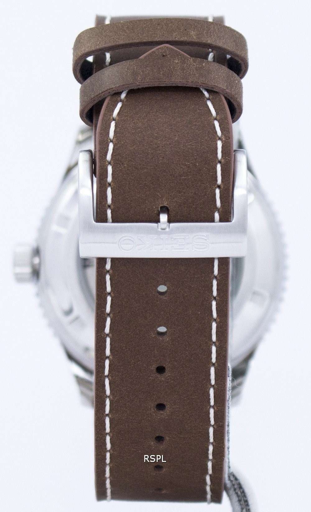 【送料無料・並行輸入】SEIKO SRPB59J1 Stainless Case Men Mechanical Watch Scrub Leath　ホワイト Seiko Prospex Automatic Black Dial Silver Stainless Steel, Case Silver-Black