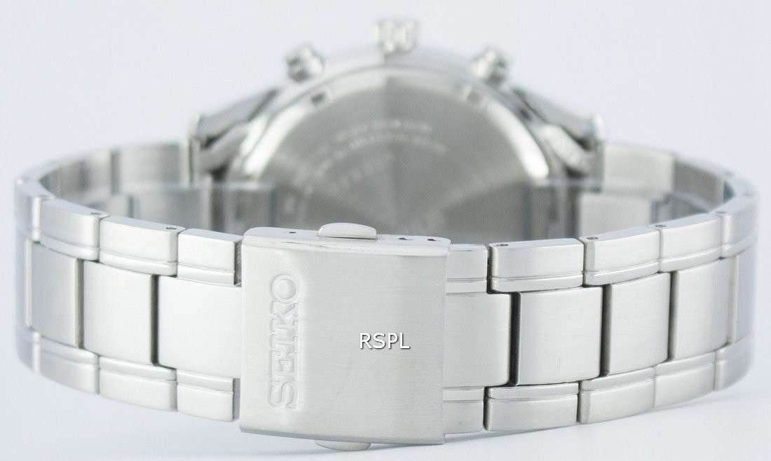 Seiko Chronograph Quartz Tachymeter SRW011 SRW011P1 SRW011P Men's Watch