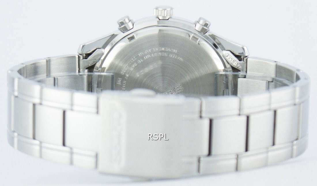 Seiko Chronograph Quartz Tachymeter SRW011 SRW011P1 SRW011P Men's Watch