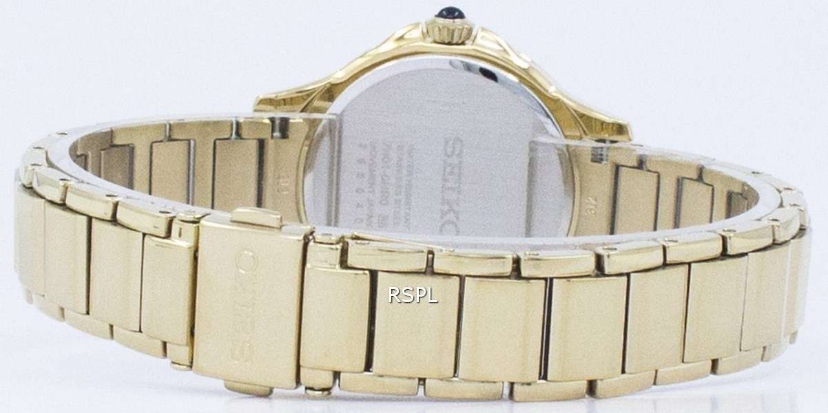 Seiko Quartz Diamond Accent SRZ488 SRZ488P1 SRZ488P Women's Watch