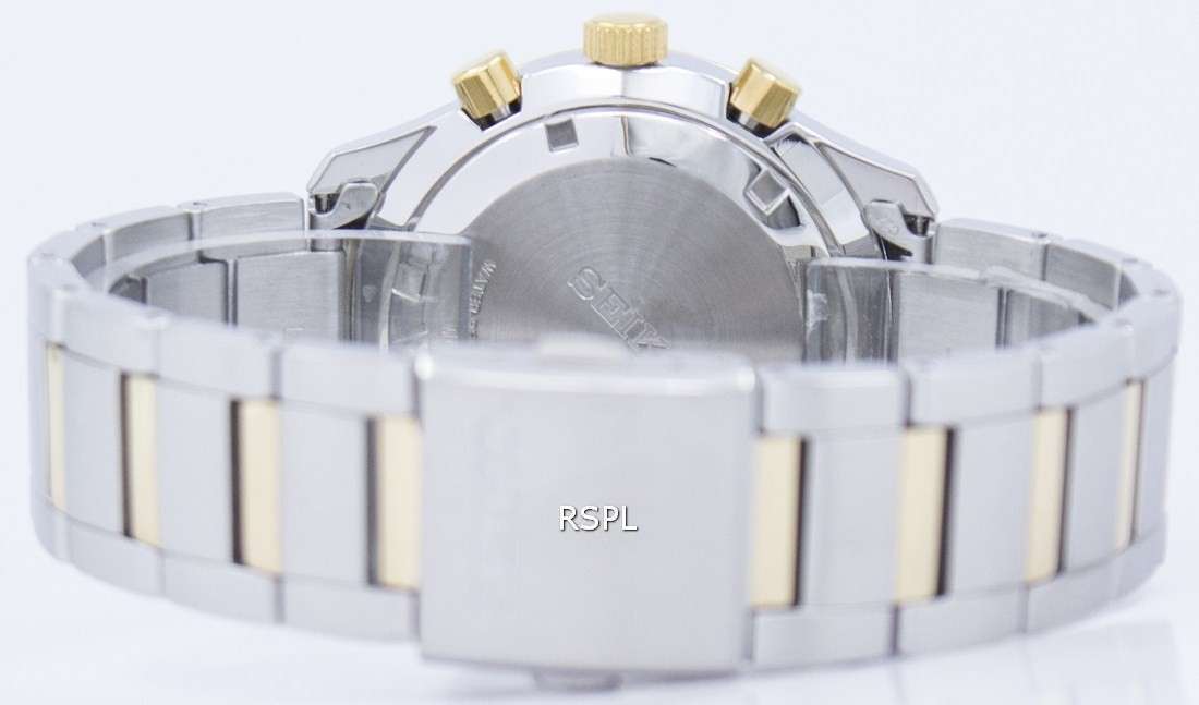 Seiko Chronograph Quartz Tachymeter SSB188 SSB188P1 SSB188P Men's Watch