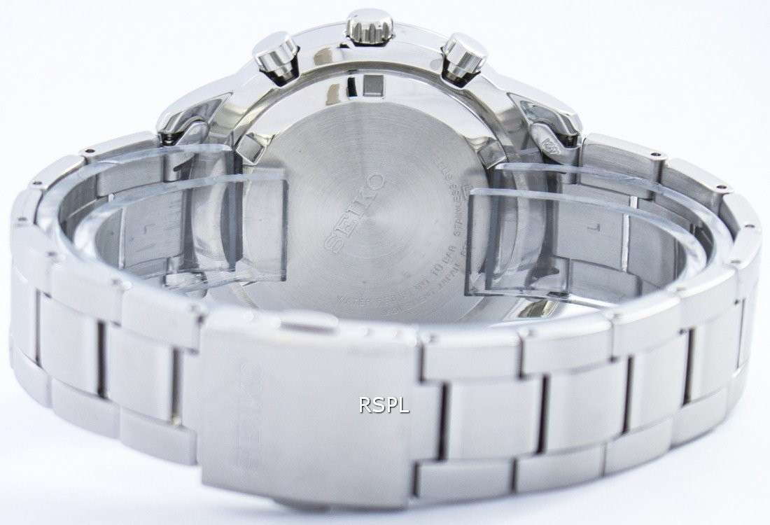 Seiko Sports Chronograph Quartz Tachymeter SSB203 SSB203P1 SSB203P Men's Watch