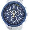 Seiko Sports Chronograph Quartz Tachymeter SSB207 SSB207P1 SSB207P Men's Watch