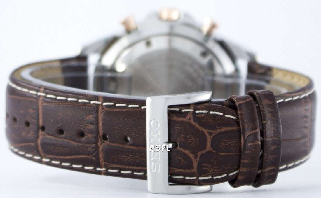 Seiko Chronograph Quartz Tachymeter SSB250 SSB250P1 SSB250P Men's Watch