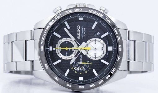 Seiko Chronograph Quartz Tachymeter SSB261 SSB261P1 SSB261P Men's Watch