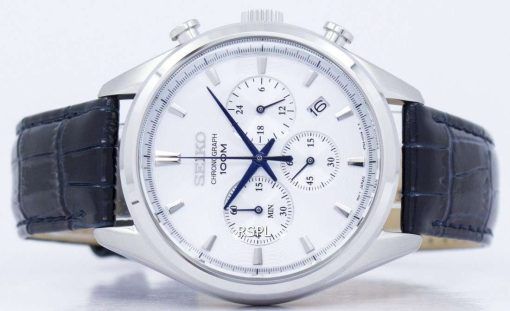 Seiko Chronograph Quartz SSB291 SSB291P1 SSB291P Men's Watch