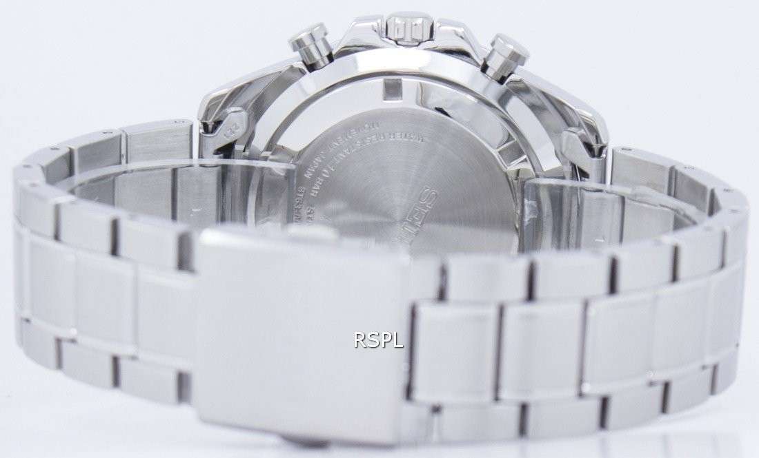 Seiko Chronograph Quartz Tachymeter SSB307 SSB307P1 SSB307P Men's Watch