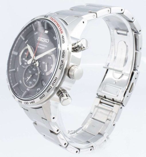 Seiko Chronograph SSB355P SSB355P1 SSB355 Tachymeter Quartz Men's Watch
