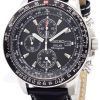 Seiko Pilots Solar Chronograph Flightmaster SSC009P3 Mens Watch