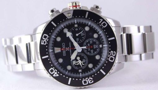 Seiko Solar Chronograph Divers SSC015P1 Mens Watch