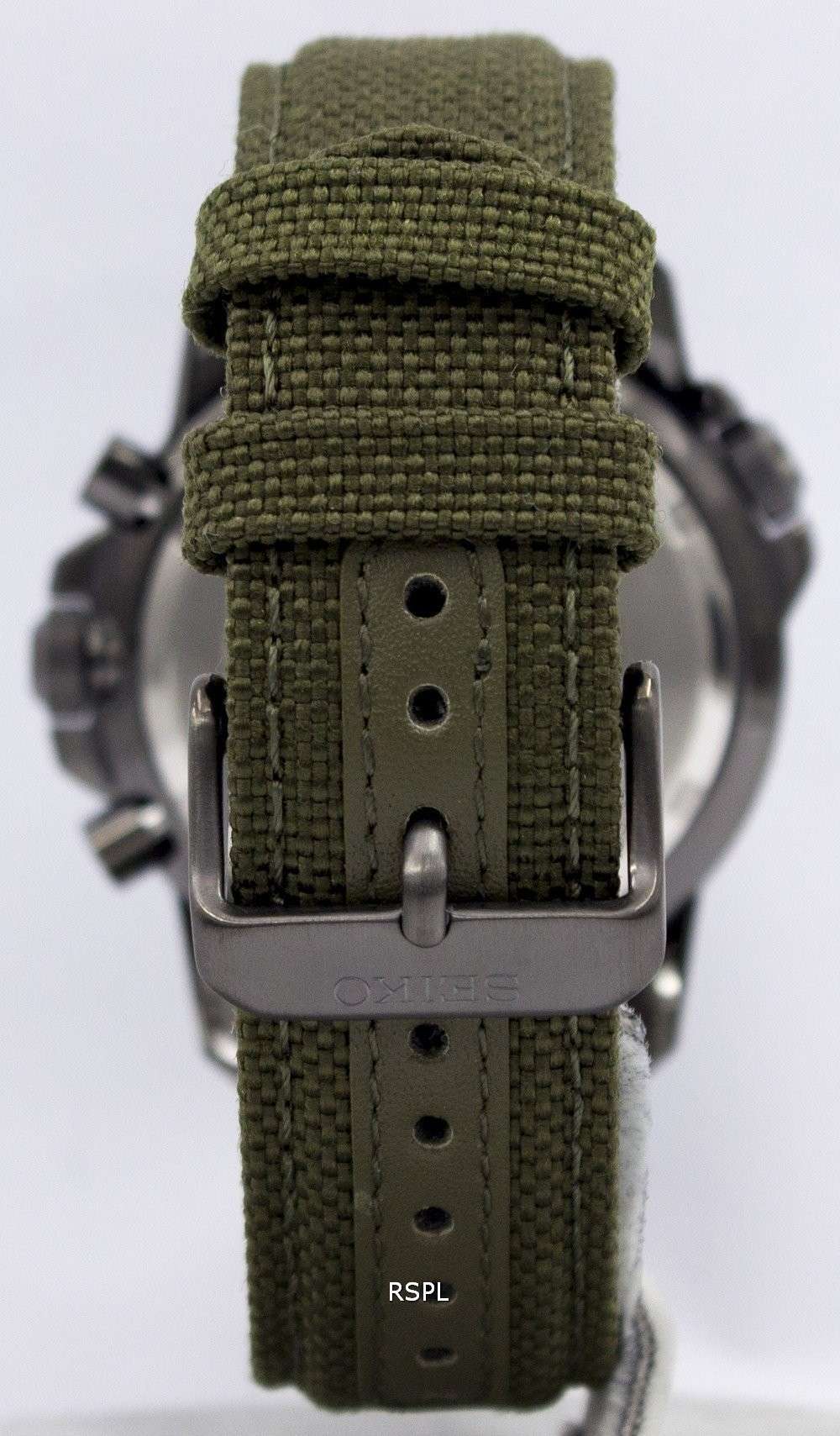Seiko Prospex Solar Military Alarm Chronograph SSC295P1 SSC295P Mens Watch