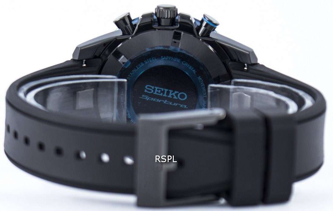 Seiko Sportura Perpetual Solar Multi-Function SSC429 SSC429P1 SSC429P Men's Watch