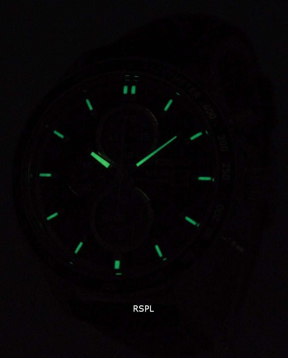 Seiko Solar Chronograph Alarm SSC437P1 SSC437P Men's Watch