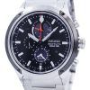 Seiko Sportura Solar World Time Chronograph SSC479 SSC479P1 SSC479P Men's Watch