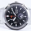 Seiko Sportura Solar World Time Chronograph SSC479 SSC479P1 SSC479P Men's Watch