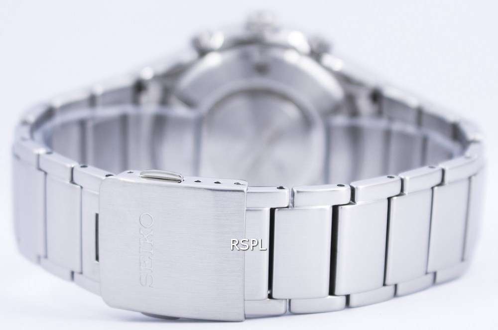 Seiko Sportura Solar World Time Chronograph SSC479 SSC479P1 SSC479P Men's Watch