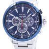 Seiko Solar Chronograph Tachymeter Scale SSC495 SSC495P1 SSC495P Mens Watch