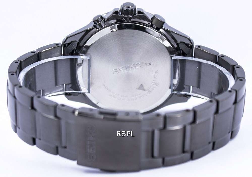 Seiko Solar Chronograph Tachymeter SSC497 SSC497P1 SSC497P Mens Watch