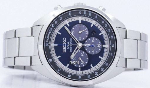 Seiko Solar Chronograph Tachymeter SSC619 SSC619P1 SSC619P Men's Watch