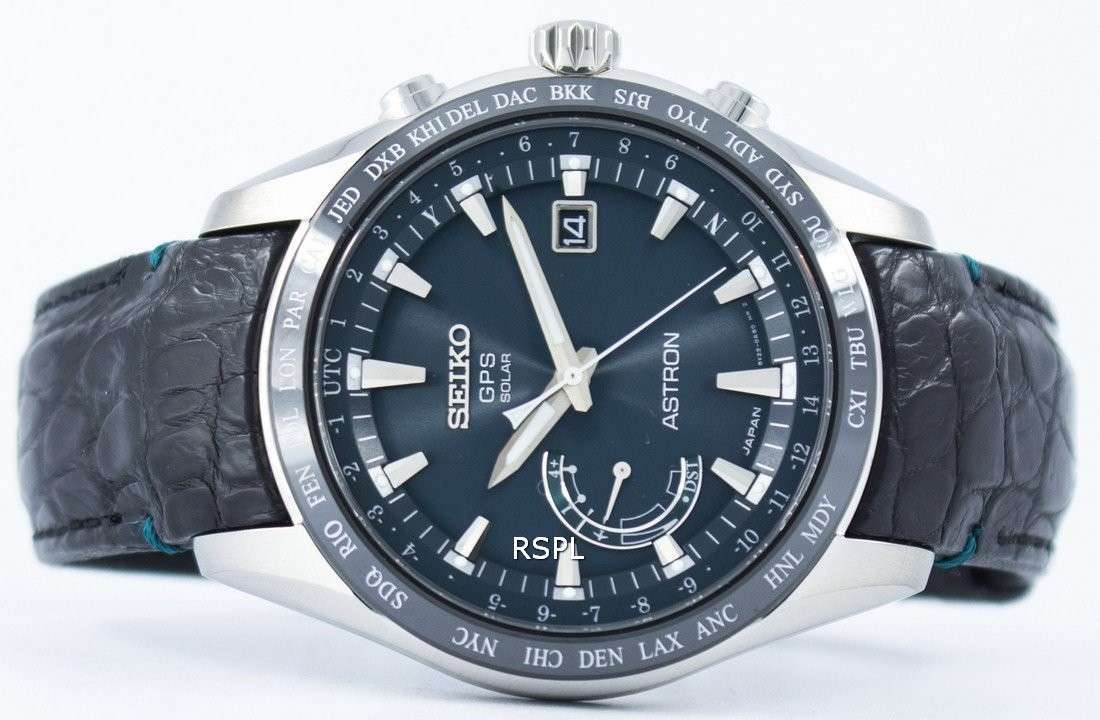 Seiko Astron Titanium GPS Solar World Time Japan Made SSE115 SSE115J1 SSE115J Men s Watch Zetamarket