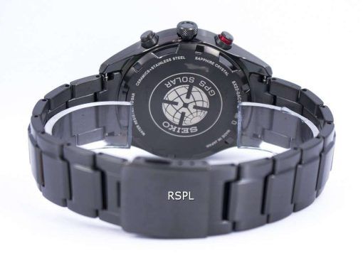Seiko Sportura GPS Solar World Time Japan Made SSF005 SSF005J1 SSF005J Mens Watch