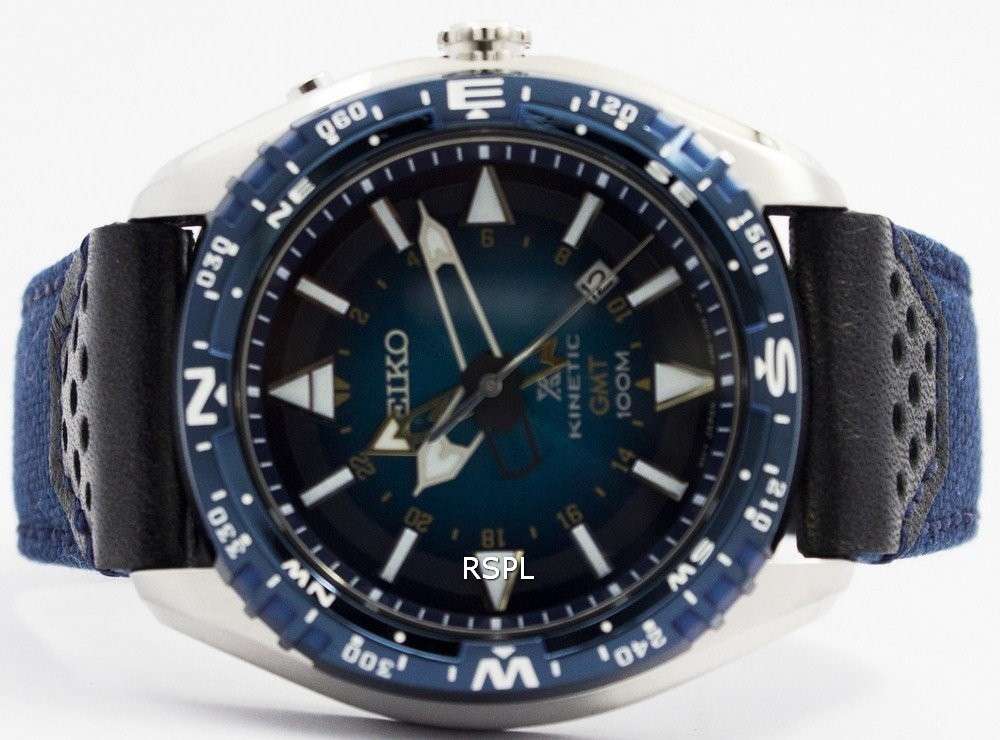 Seiko Prospex Kinetic GMT 100M SUN059P1 SUN059P Men's Watch