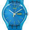 Swatch Originals Turquoise Rebel Quartz SUOL700 Unisex Watch