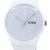 Swatch Originals White Rebel Quartz SUOW701 Unisex Watch