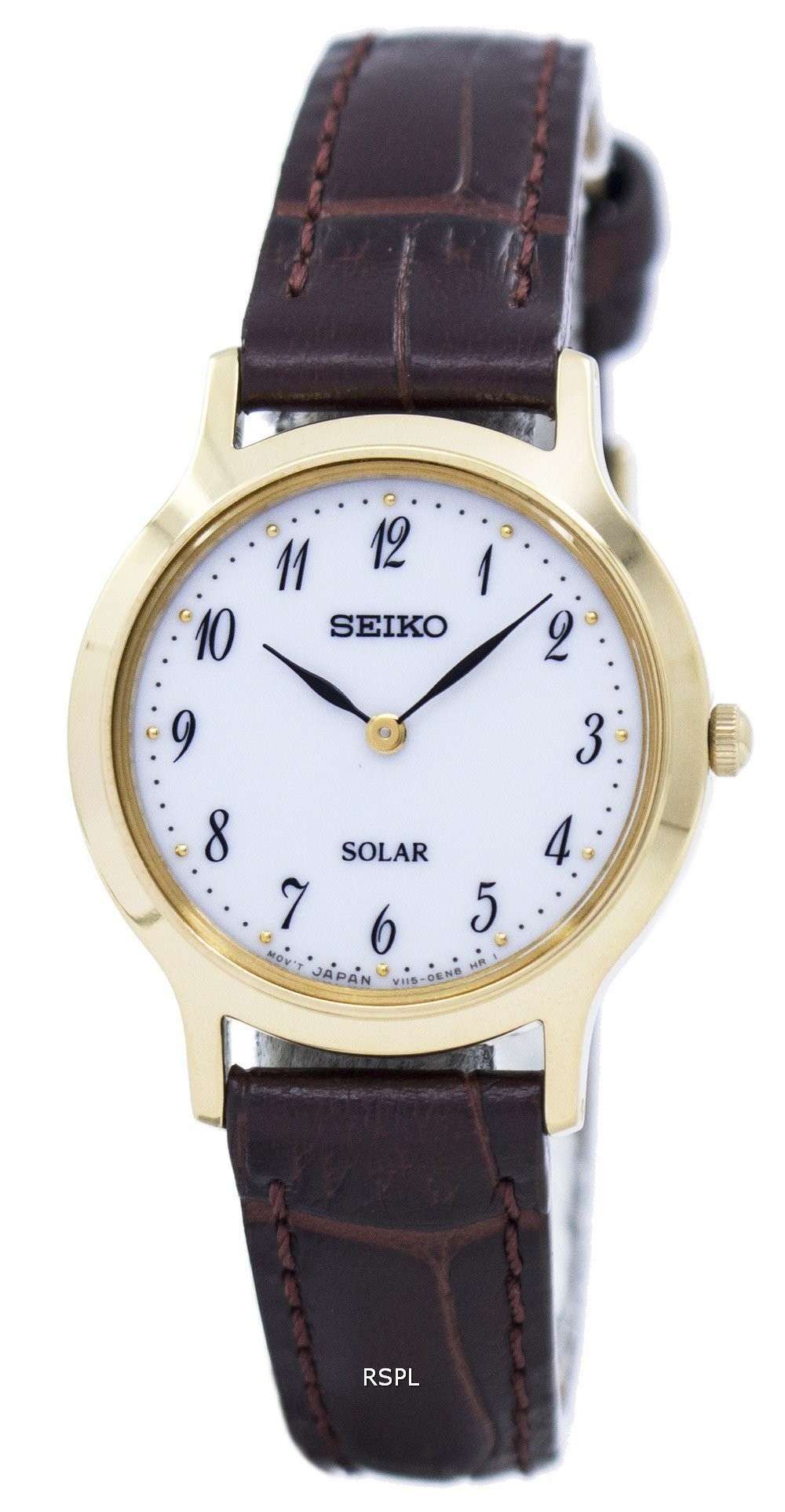Seiko Solar SUP370 SUP370P1 SUP370P Women's Watch