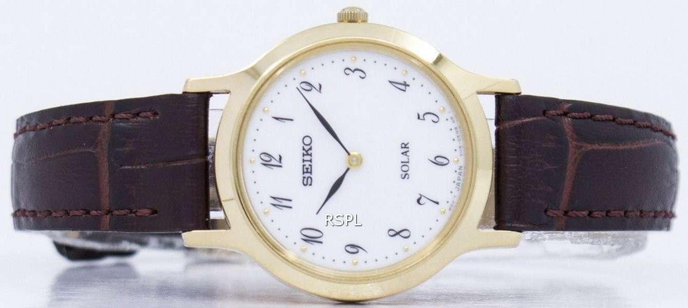 Seiko Solar SUP370 SUP370P1 SUP370P Women's Watch