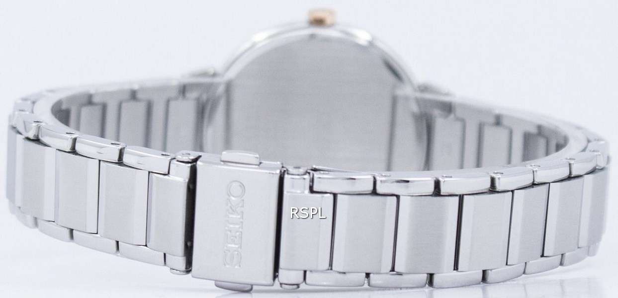 Seiko Solar Diamond Accent SUP381 SUP381P1 SUP381P Women's Watch