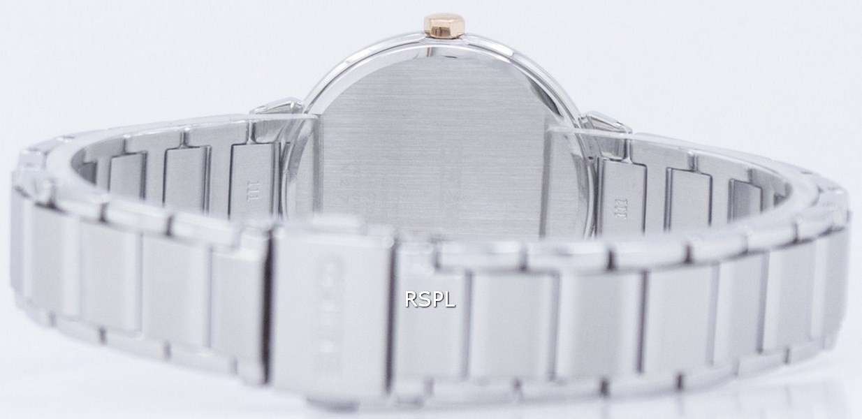 Seiko Solar Diamond Accent SUP381 SUP381P1 SUP381P Women's Watch