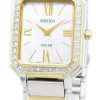 Seiko Conceptual SUP428P SUP428P1 SUP428 Diamond Accents Solar Women's Watch