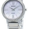 Seiko Solar SUP431 SUP431P1 SUP431P Diamond Accents Women's Watch